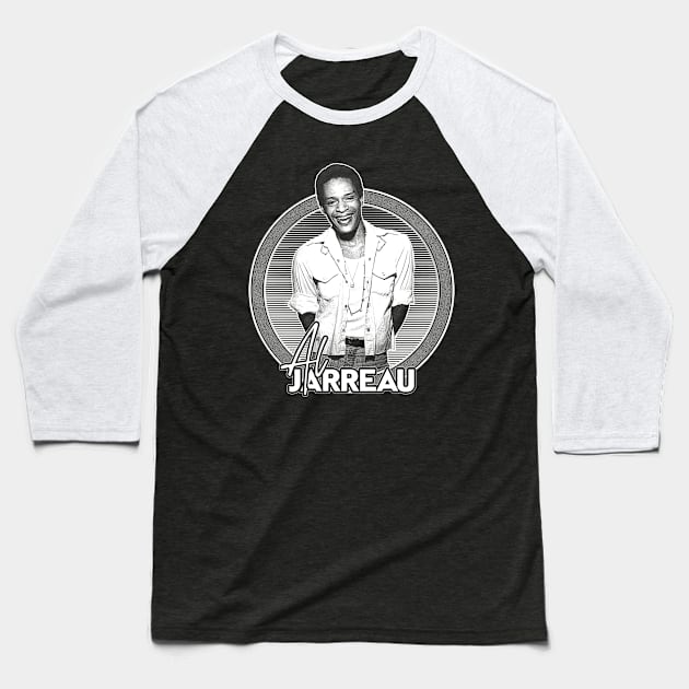 Al Jarreau / Vintage Style Fan Design Baseball T-Shirt by DankFutura